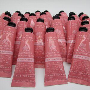 ROSEWATER & PINK PEPPERCORN Original Crabtree Evelyn Hand Therapy Lot of 25